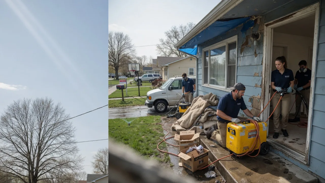 Basement Flood Cleanup in Clarks Hill, IN near me
